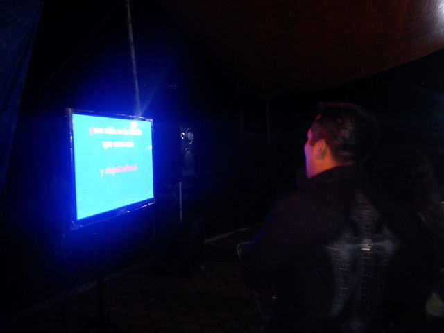 Karaoke con pantalla 50 pulgadas